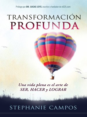 cover image of Transformación profunda/Deep transformation